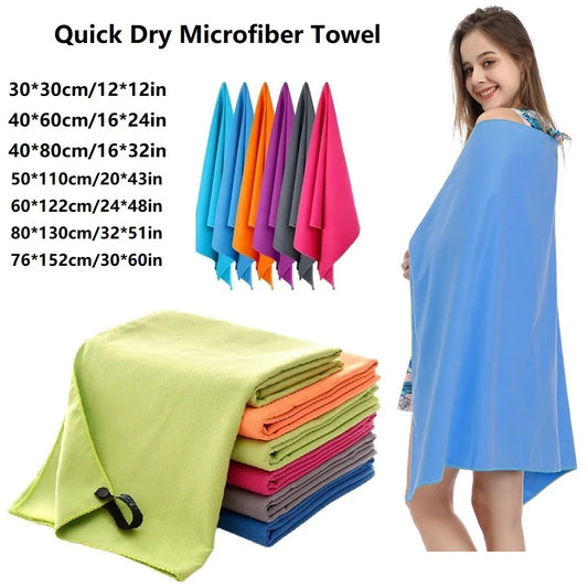 Quick-drying mycofibre towel for sports 